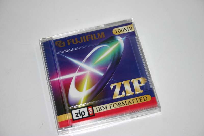 Fujifilm ZIP 100, 100MB ZIP disk, nieuw